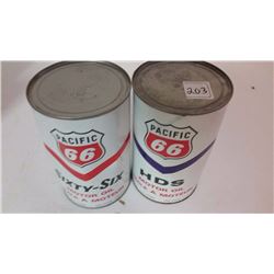 Full Pacific 66 Motor Oil Quarts (2)