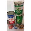 Image 1 : Assorted Quarts & Litre Tins (6) (5 Full)