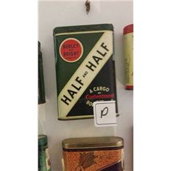 Choice of Pocket Tobacco Tins (Half & Half)