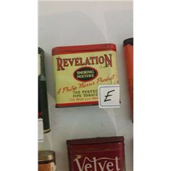 Choice of Pocket Tobacco Tins (Revelation)