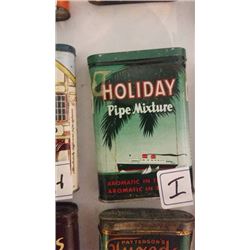 Choice of Pocket Tobacco Tins (Holiday)