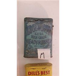 Choice of Pocket Tobacco Tins (Edgeworth)