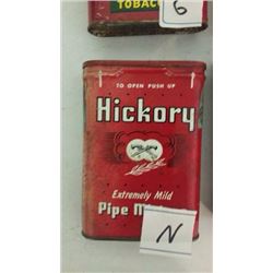 Choice of Pocket Tobacco Tins (Hickory)