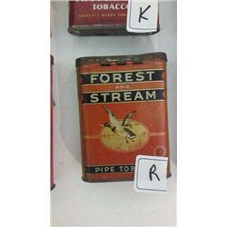 Choice of Pocket Tobacco Tins (Forest & Stream)