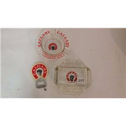 Calgary Brewery Advertising Pieces (3)