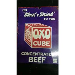 Oxo Cube Cube Sign - 15" (Reprint)
