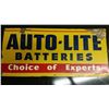 Image 1 : Auto-Lite Batteries Tin Sign 1947 - 29"