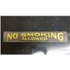 Image 1 : No Smoking Tin  Sign - 24"