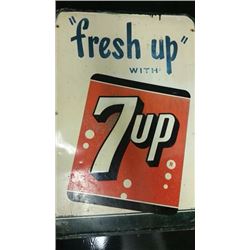 7 up Tin Sign - 27"