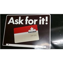 Petro Canada Tin Sign - 22"