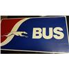 Image 1 : Greyhound Bus Tin Sign (Double sided) - 4 Feet