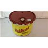 Image 1 : Red Head Grease Pail - 25lb Red Lid