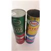 Image 1 : Assorted Empty Esso Quart Tins (4)