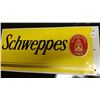 Image 1 : Schweppes Rack Tin Sign - 22x10