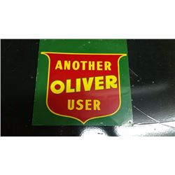Oliver Tin Sign - 12"x12"