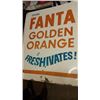 Image 1 : Fanta Orange Tin Sign - 31"x27"