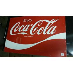 Coca-Cola Tin Sign - 3'x2'