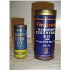 Image 1 : Old Tire Patch Kits (2) (Firestone And Mc Leods)