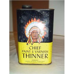 1 Pint Chief Paint And Varnish Tin