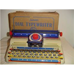 Nice Marx Toy Typewriter In Original Box