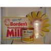 Image 1 : Collection Bordens Milk Signs And Tin (3pcs)