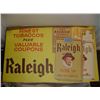 Image 1 : Raleigh Tobacco Cardboard Advertising Sign