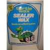 Image 1 : Nice Metal Turtle Wax Advertising Sign