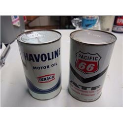 Full Quarts (2) (Texaco, Pacific 66)