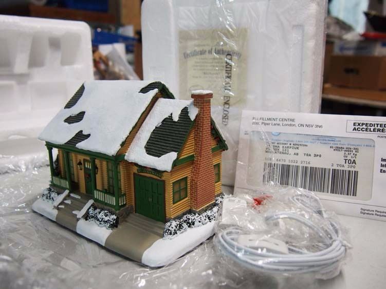 Hawthorne Village Miniature, Blacksmith, John Deere Creek Village