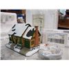 Image 1 : Hawthorne Village Miniature,  Blacksmith, John Deere Creek Village Collection (W/ Certificate of Aut