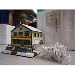 Hawthorne Village Miniature, General Store, John Deere Creek Village Collection (W/ Certificate of A
