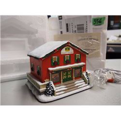 Hawthorne Village Miniature, Craft Store, John Deere Creek Village Collection (W/ Certificate of Aut
