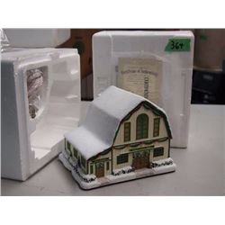 Hawthorne Village Miniature, Dairy Story, John Deere Creek Village Collection (W/ Certificate of Aut