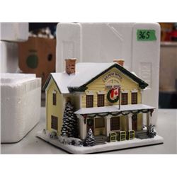Hawthorne Village Miniature, Post Office, John Deere Creek Village Collection (W/ Certificate of Aut