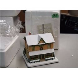 Hawthorne Village Miniature, Bakery, John Deere Creek Village Collection (W/ Certificate of Authenti