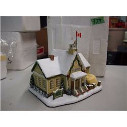 Hawthorne Village Miniature, Deere Creek School, John Deere Creek Village Collection (W/ Certificate