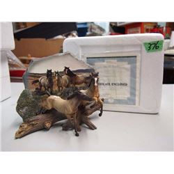 Hawthorne Village Miniature, Untamed Hagesty, Desert Glory Collection (W/ Certificate of Authenticit