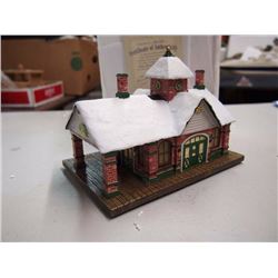 Hawthorne Village Miniature, John Deere Freight Station, John Deere Heartland Holiday Collection (W/