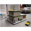 Image 3 : Hawthorne Village Miniature, John's Service Station, John Deere Heartland Holiday Collection (W/ Cer