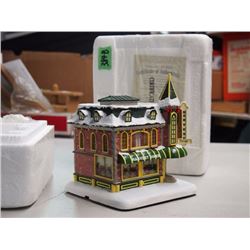 Hawthorne Village Miniature, Harvest Diner, John Deere Heartland Holiday Collection (W/ Certificate