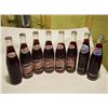 Image 1 : Unopened Antique Glass Soda Bottles (8) (Pepsi, Pepsi-Cola, Diet Pepsi-Cola)