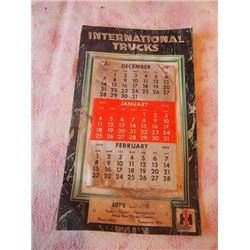 International Harvester Calendar (Youngstown Alberta) (1958-1959)