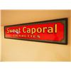 Image 1 : Sweet Caporal Cigarettes Painted Tin Sign - 66"x12"