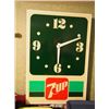 Image 1 : 7up Lighted Wall Clock, Working