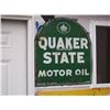 Image 1 : Quaker State Motor Oil Sign - 28"x26"