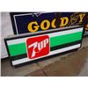 Image 1 : 7up Lighted Display Sign 43"x14"