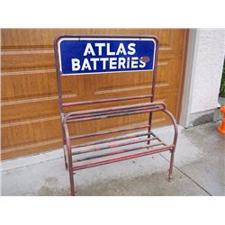 Atlas Batteries Display Rack