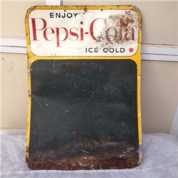 Pepsi-Cola Chalkboard Sign (19"x27")