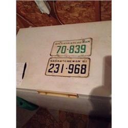 1961-64 Licence Plates (2)