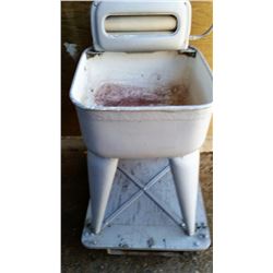 Service Station Rag Wringer & Wash Tub
